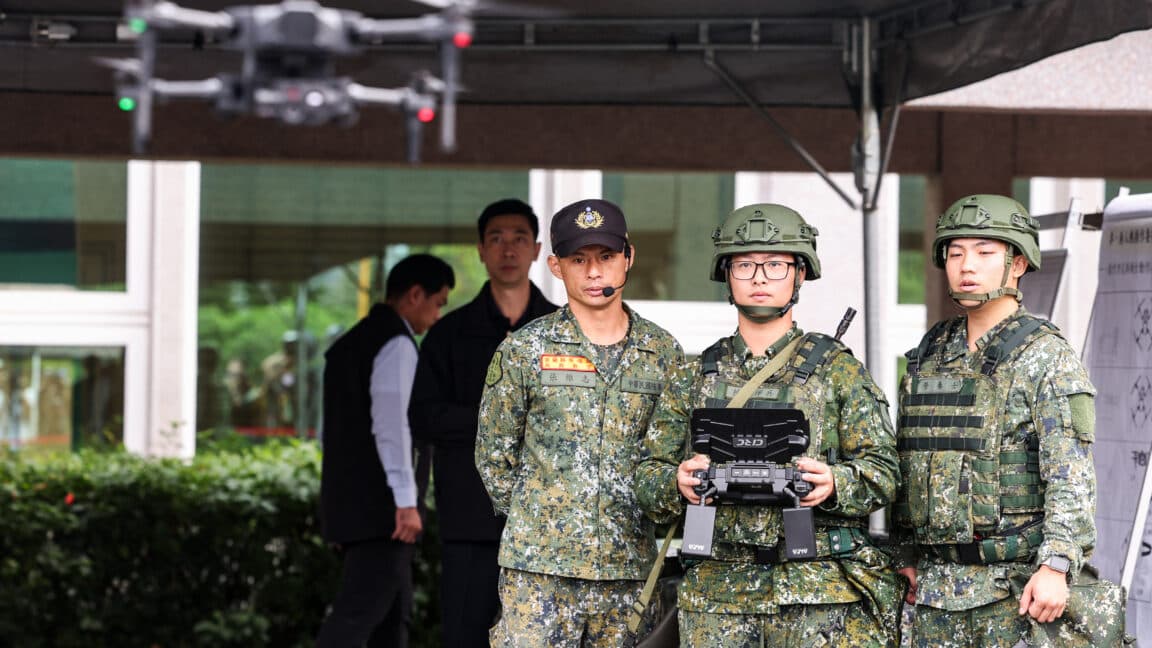 Taiwan ramps up drone production amid growing Chinese threats