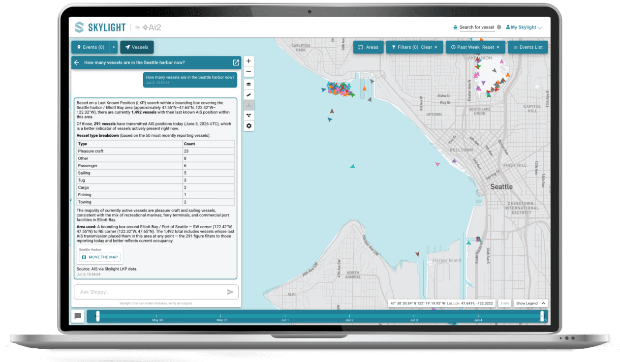 Ai2’s Skylight project launches ‘Shippy,’ an AI agent that dives into ocean data