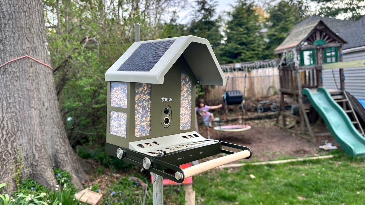 The Birdfy 4K Feeder is tough on squirrels, but I got better video from a feeder that’s $100 less