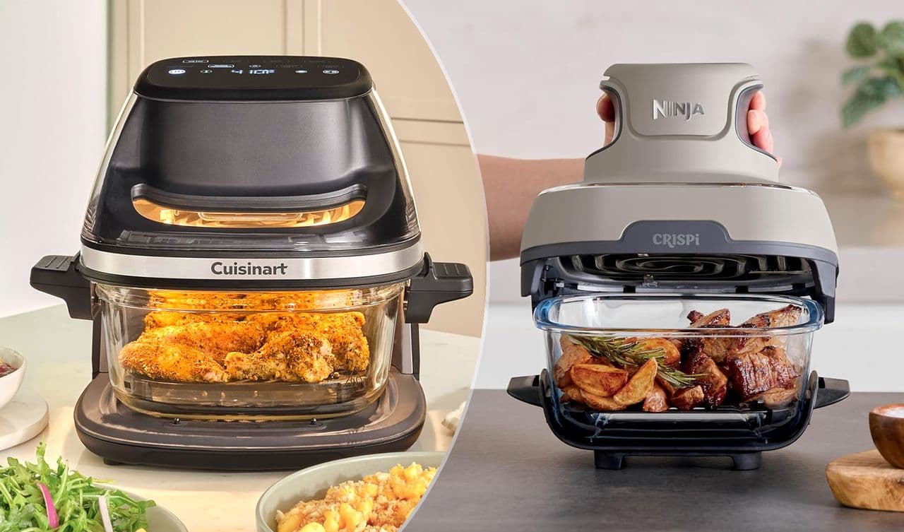 Ninja Crispi vs Cuisinart ClearView: Which glass air fryer should you get?