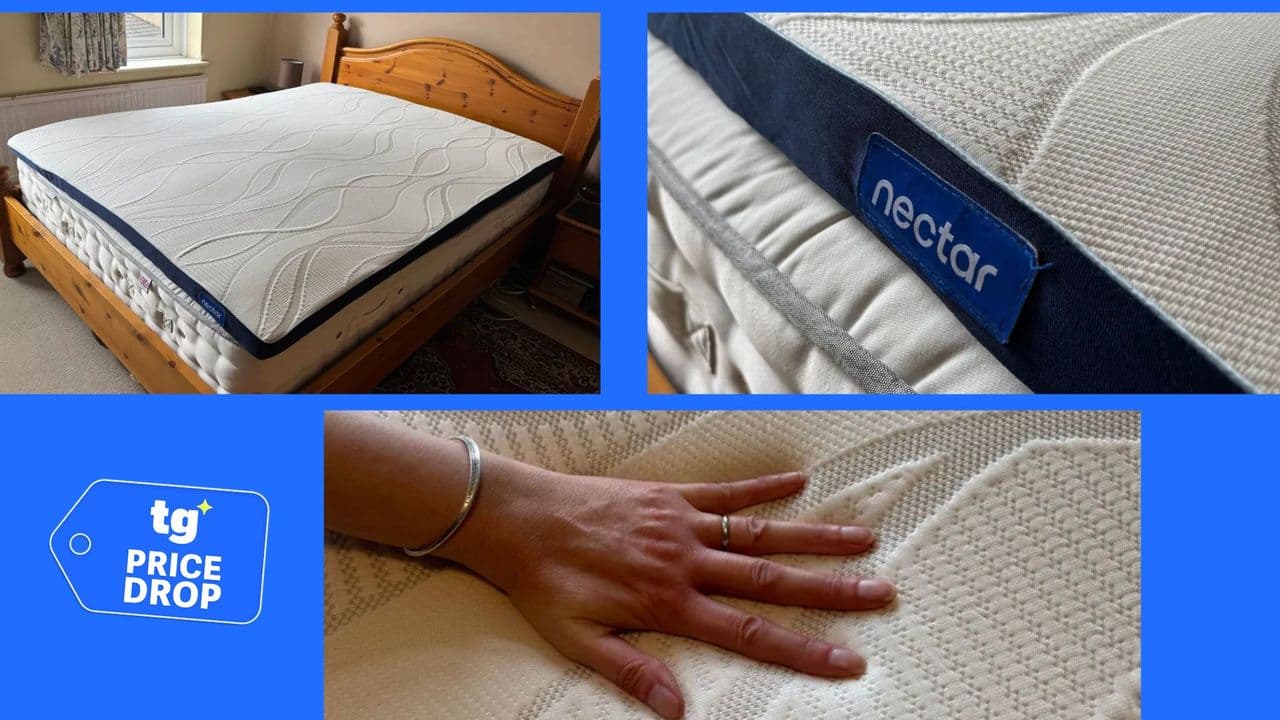Nectar's cooling gel mattress topper offers comfort for side and back sleepers under $200