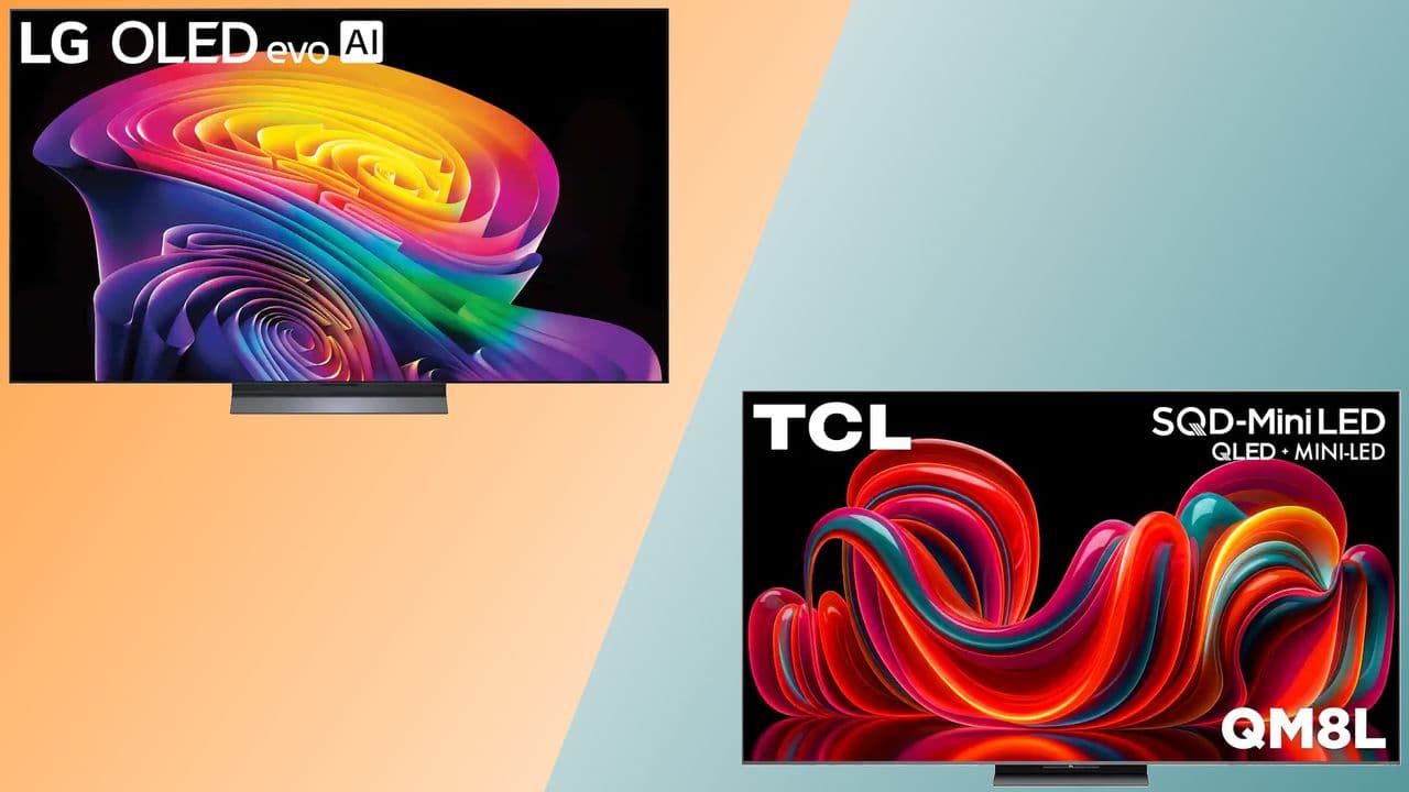 LG C6 vs TCL QM8L: Should you buy the OLED or SQD TV?