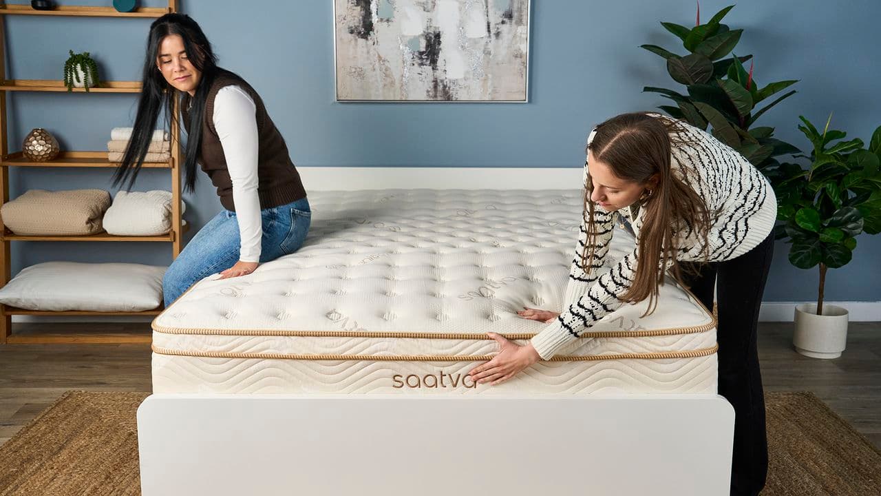 'Like sleeping on a luxury hotel mattress' — I fell in love with this Saatva bed when I tested it a year ago and it's now $400 off