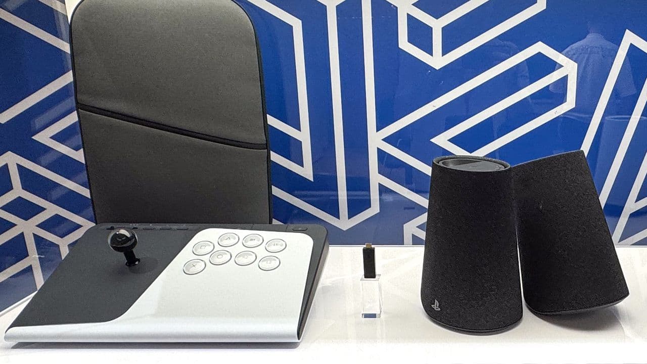 I got hands-on with PS5 FlexStrike fight stick and Pulse Elevate desktop speakers — and I’m seriously impressed with one in particular