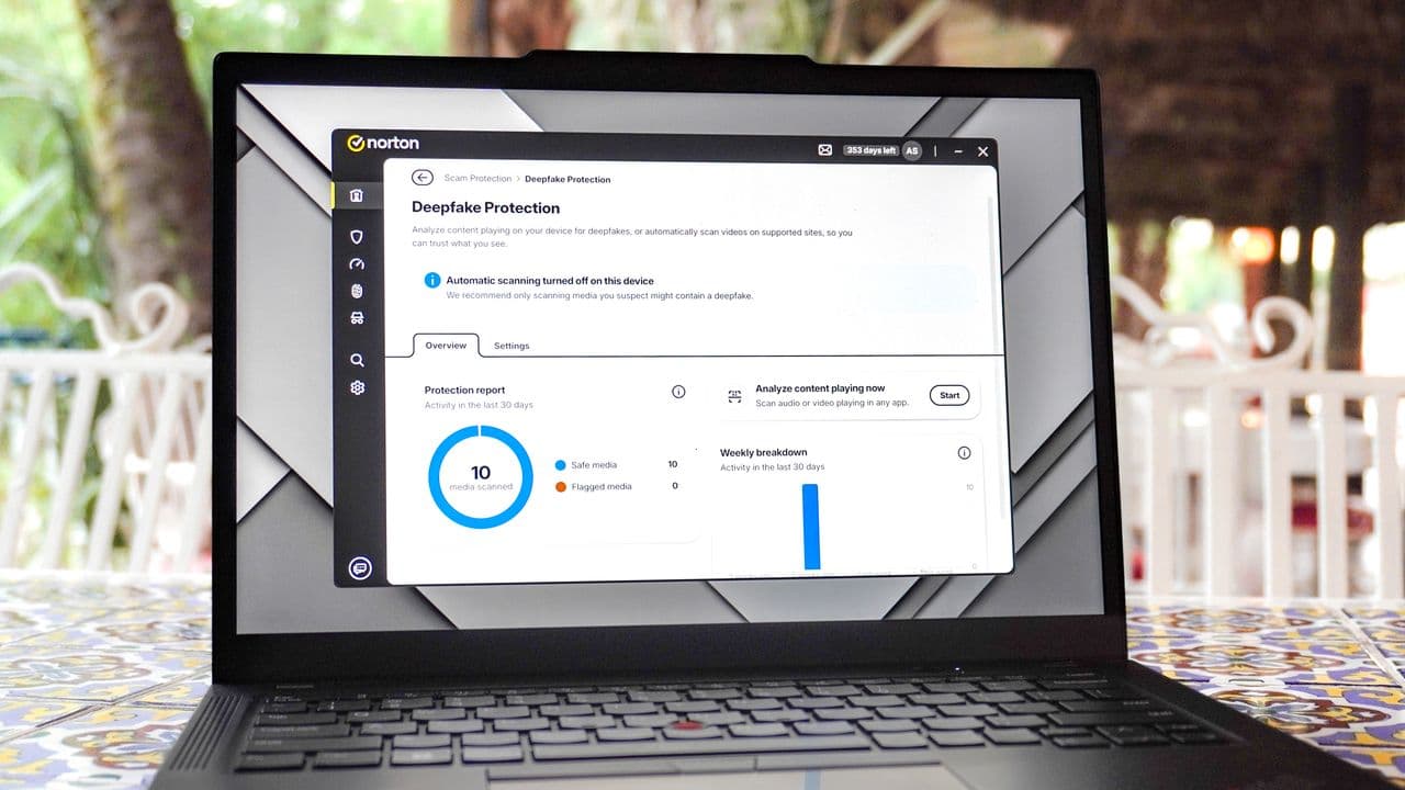 Norton’s Deepfake Protection convinced me to choose an NPU-equipped laptop