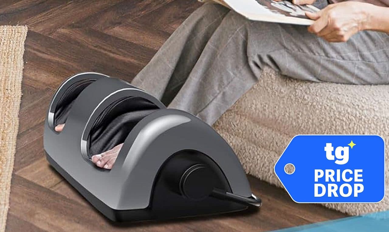 I ran 150 miles so far this year and this foot massager is my favorite post-run relaxation — and it’s 40% off for Mother’s Day