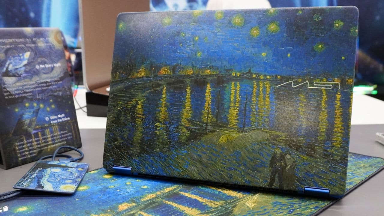 MSI Launches Stunning Van Gogh Edition Laptop: Art Meets Tech