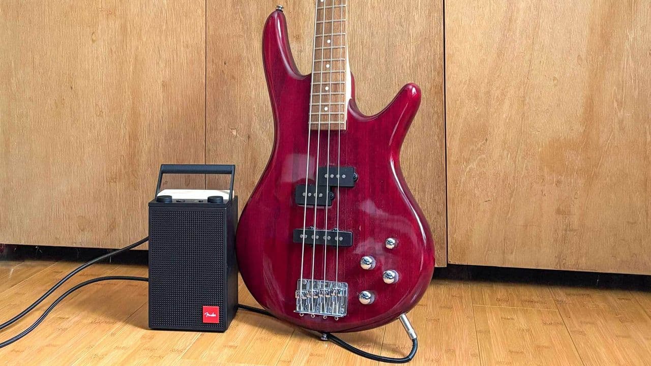 This Fender Bluetooth speaker doubles as an amp for your guitar — and it’s just $300