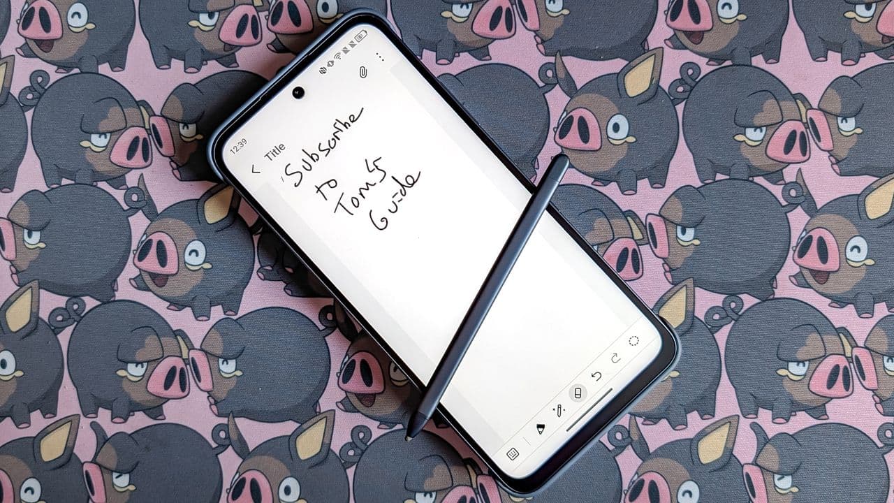 The TCL NxtPaper 70 Pro's stylus just fixed an issue I never knew I had with handwriting digital notes