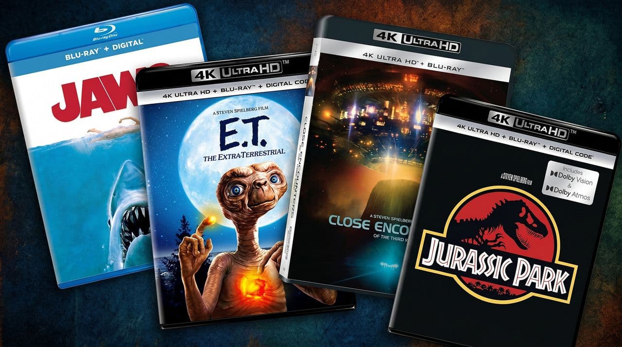 Get ready for Disclosure Day with these classic Spielberg movies on 4K and Blu-ray — starting at $7.99