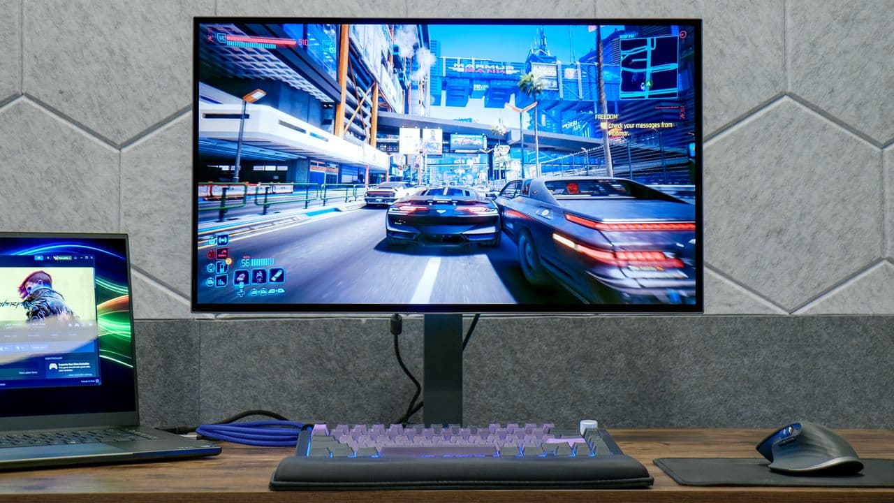 I just tested the world’s fastest OLED gaming monitor — and its refresh rates are insane