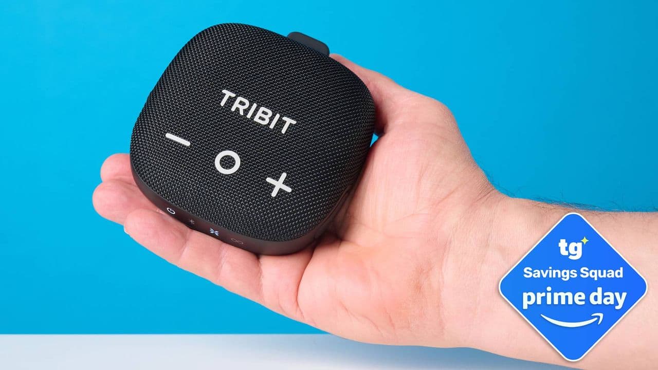 All my family members want to steal this tiny Bluetooth speaker with huge sound from me, and it's only $47 for Prime Day