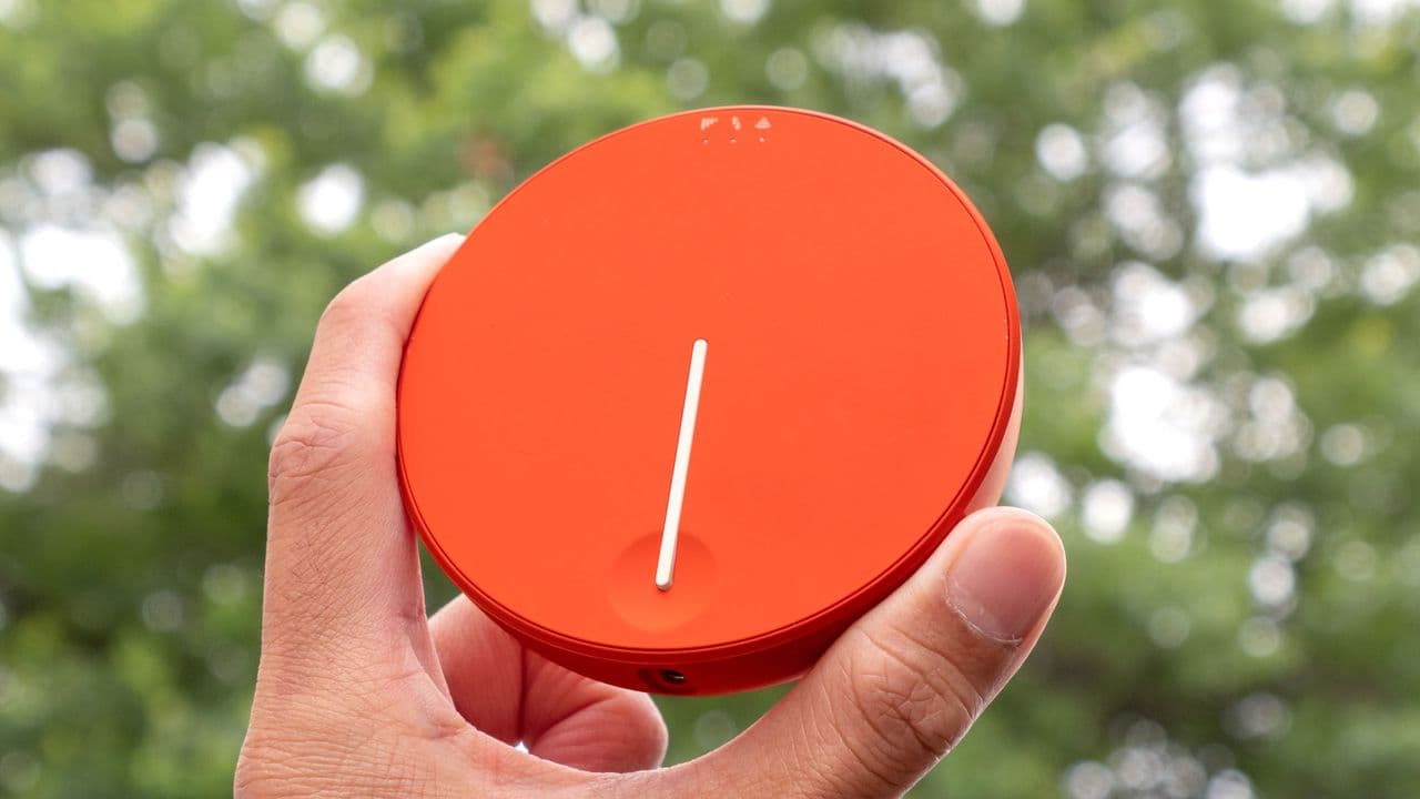 I tested this puck shaped mobile hotspot — and it’s the simplest way to get online