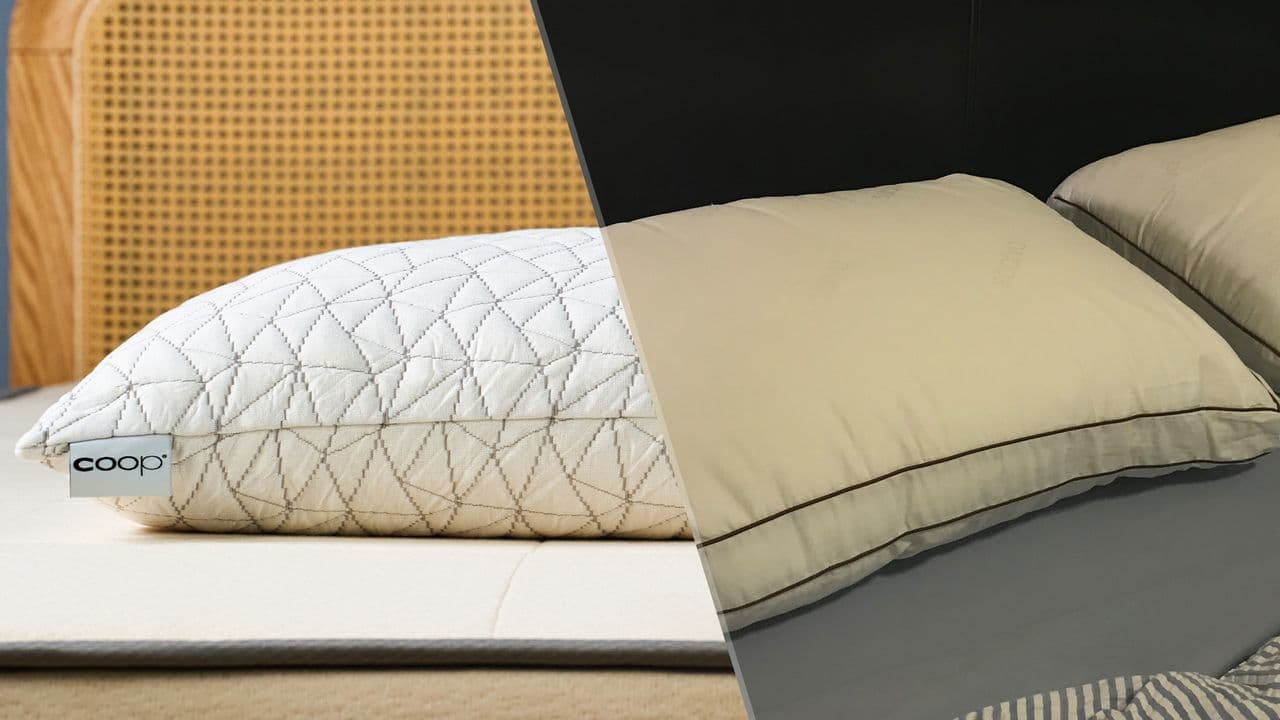 Coop Original Adjustable vs. Saatva Latex: Best Pillow for Hot Sleepers