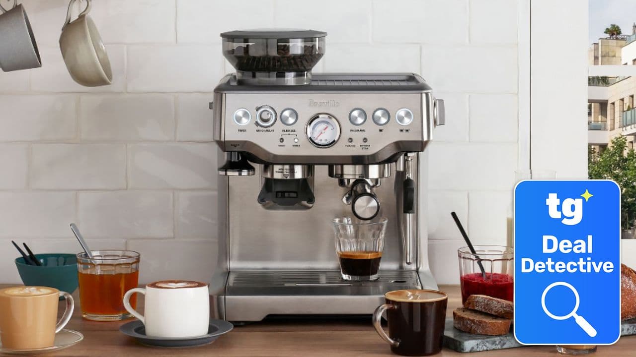 The Breville Barista Express is randomly on sale for $499 — and you basically get a free grinder