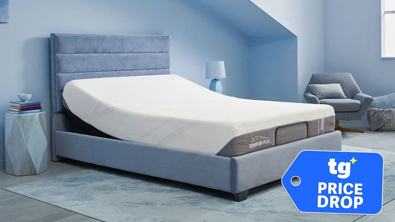 Save $1,000 on Tempur-Pedic's Cloud mattress and adjustable bed for side sleepers with hip and back pain in huge Memorial Day deal