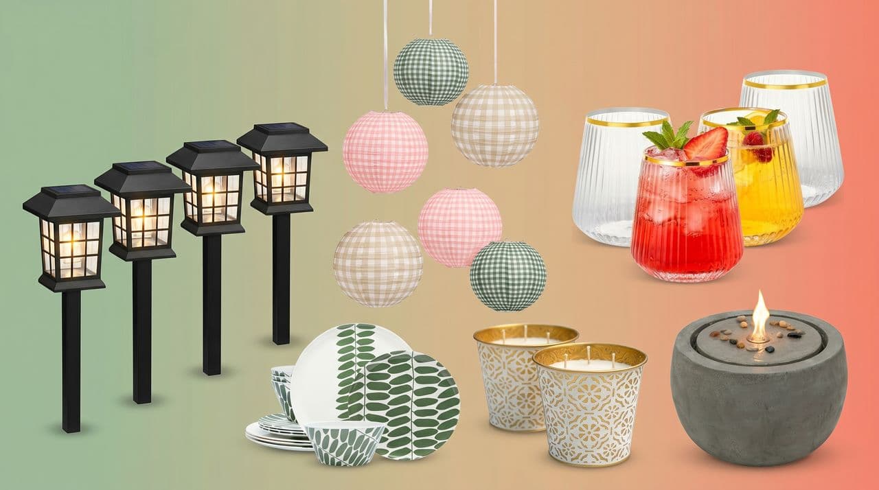 Get all set for summer party season: Save up to 20% on my top choice of outdoor decor