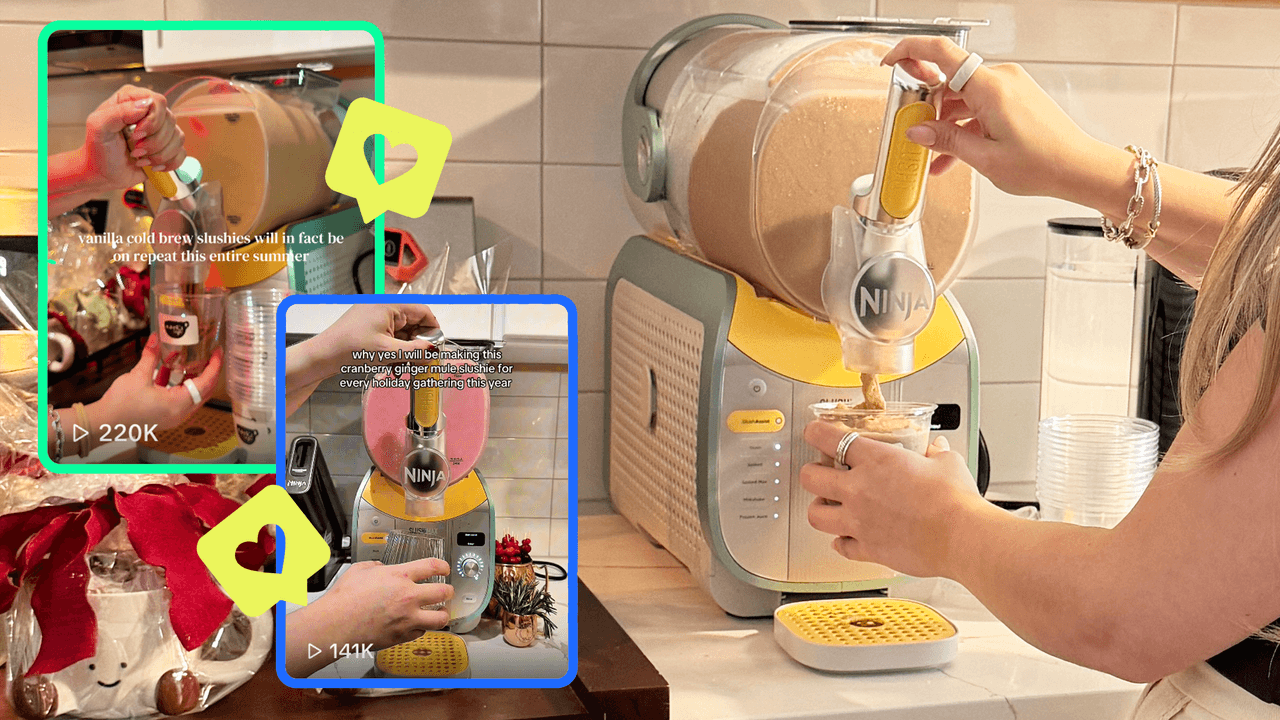 My Ninja Slushi recipes have over 1 million views — now the machine is down to $199