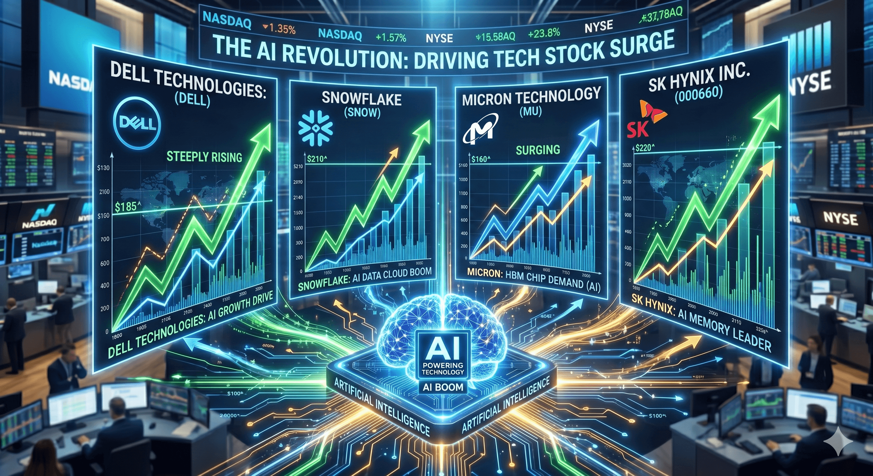 Hardware’s back: AI supercharges server, PC and memory sales