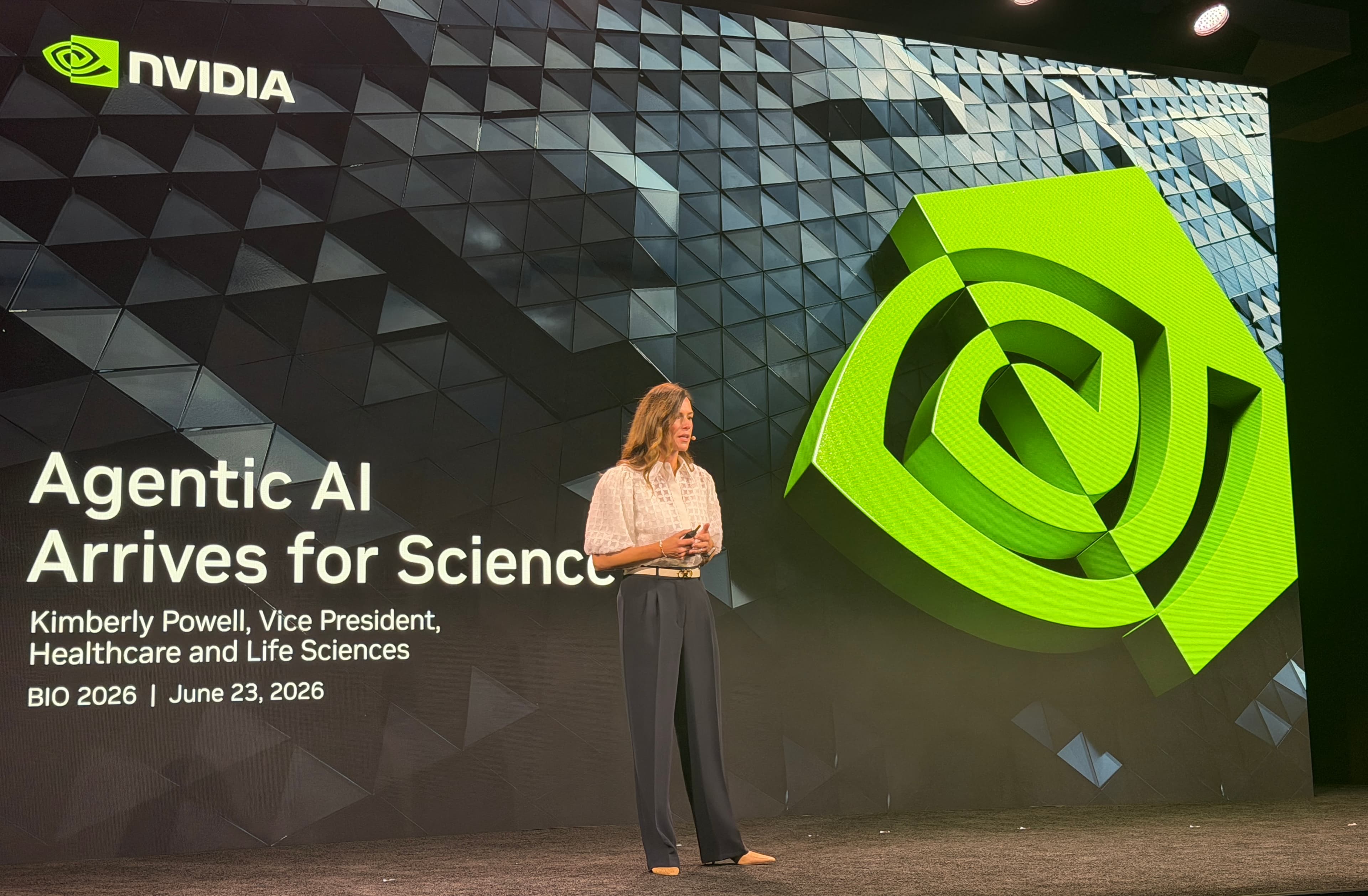Nvidia bets on agentic AI to turbocharge biotech discovery