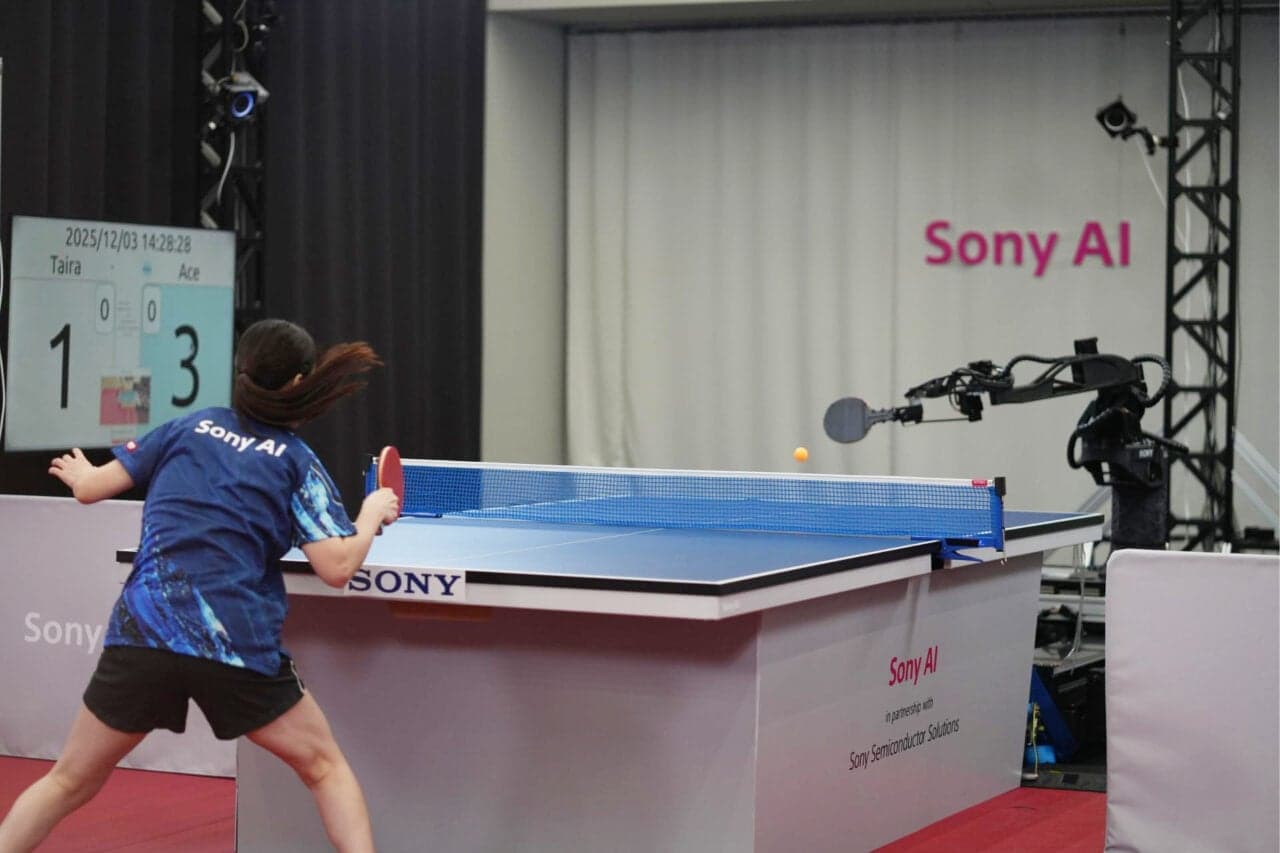Watch Sony’s AI Robot Compete With—and Beat—Elite Table Tennis Players