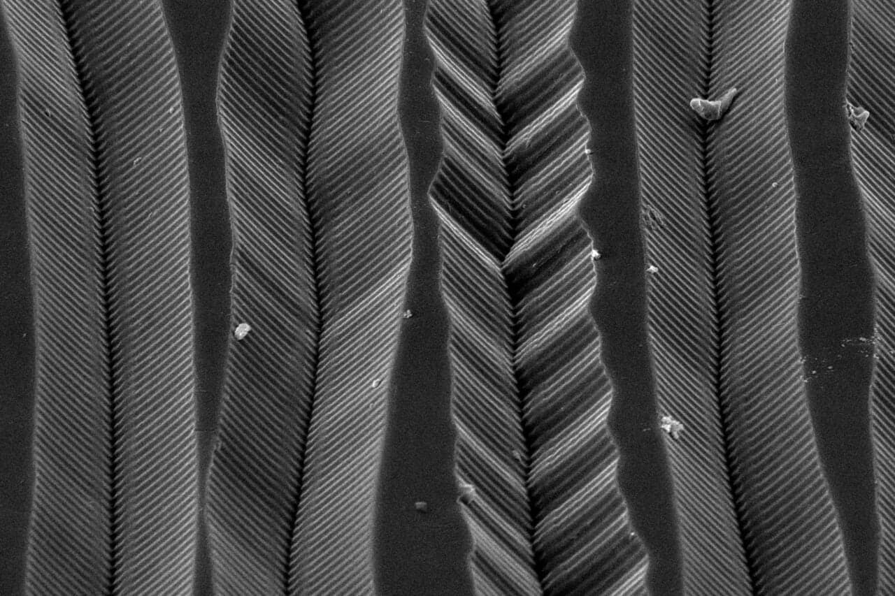How Does Quadrophonic Vinyl Put Four Channels in One Groove? Look Through an Electron Microscope and See