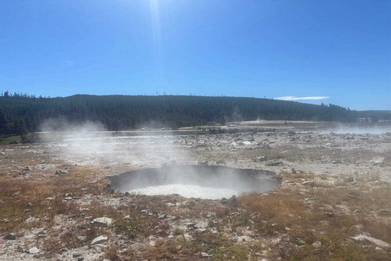 A Hydrothermal Explosion Poked New Steamy Holes in Yellowstone’s Biscuit Basin