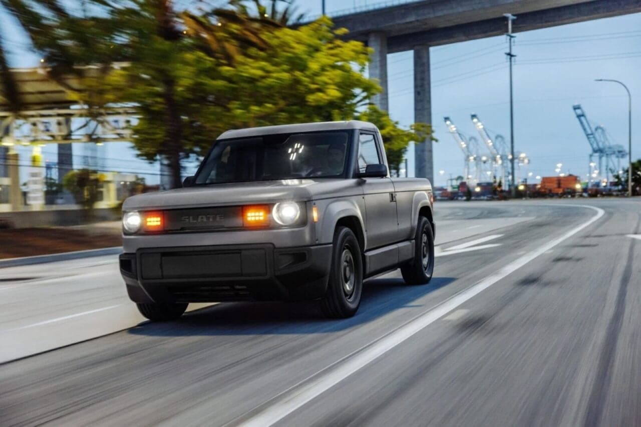 Bezos-Backed EV Pickup Secures Carvana Partnership Before Sales Begin