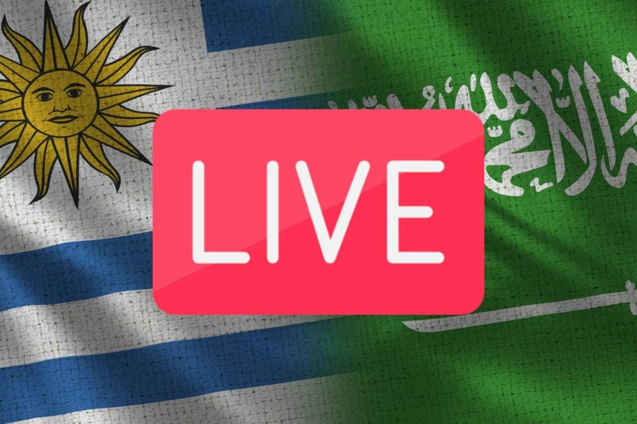 Live Stream Saudi Arabia vs. Uruguay FIFA Match Without a Monthly Fee