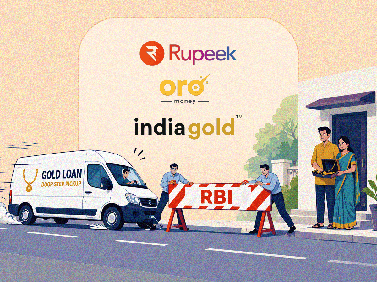 Gold loan fintech companies build own loan books as RBI tightens norms
