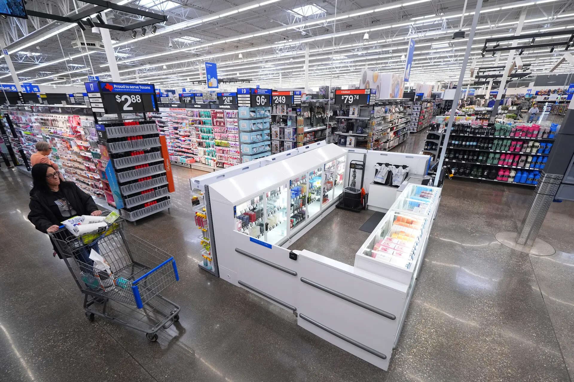 Walmart breaks its no-frills mold with in-store beauty experts and personalised advice
