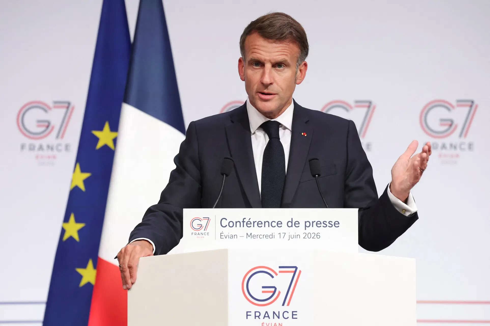 We cannot let AI frontier models fall into hands of authoritarian regimes: French ​President Emmanuel ​Macron