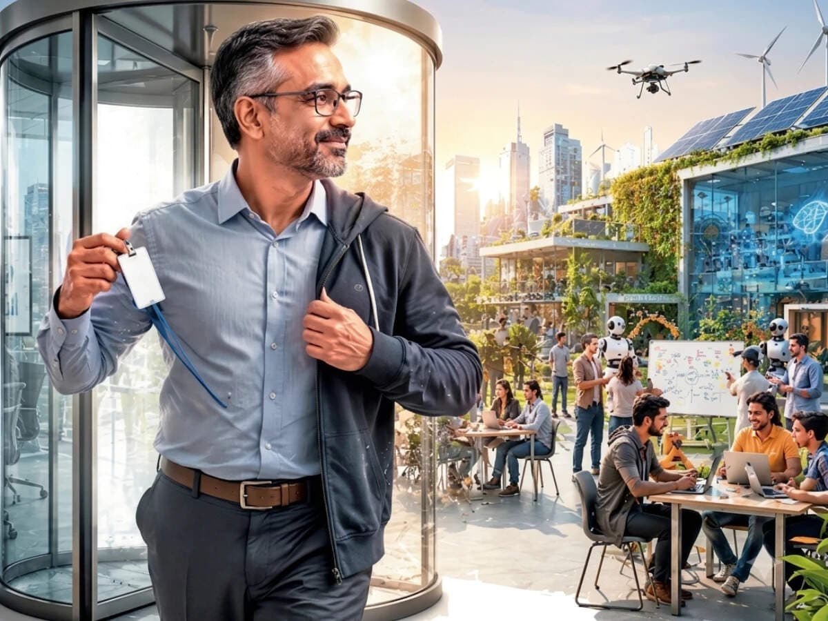 Corporate Executives Trade Boardrooms for Innovation Hubs in Second Act
