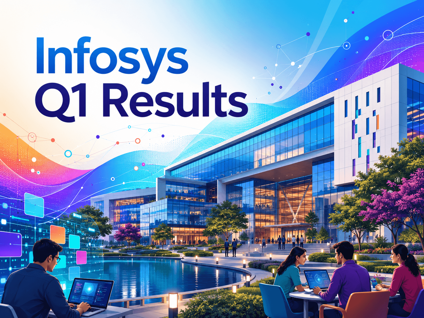 Infosys Q1 Profit Surges 12%, Revenue Outlook Adjusted Downwards