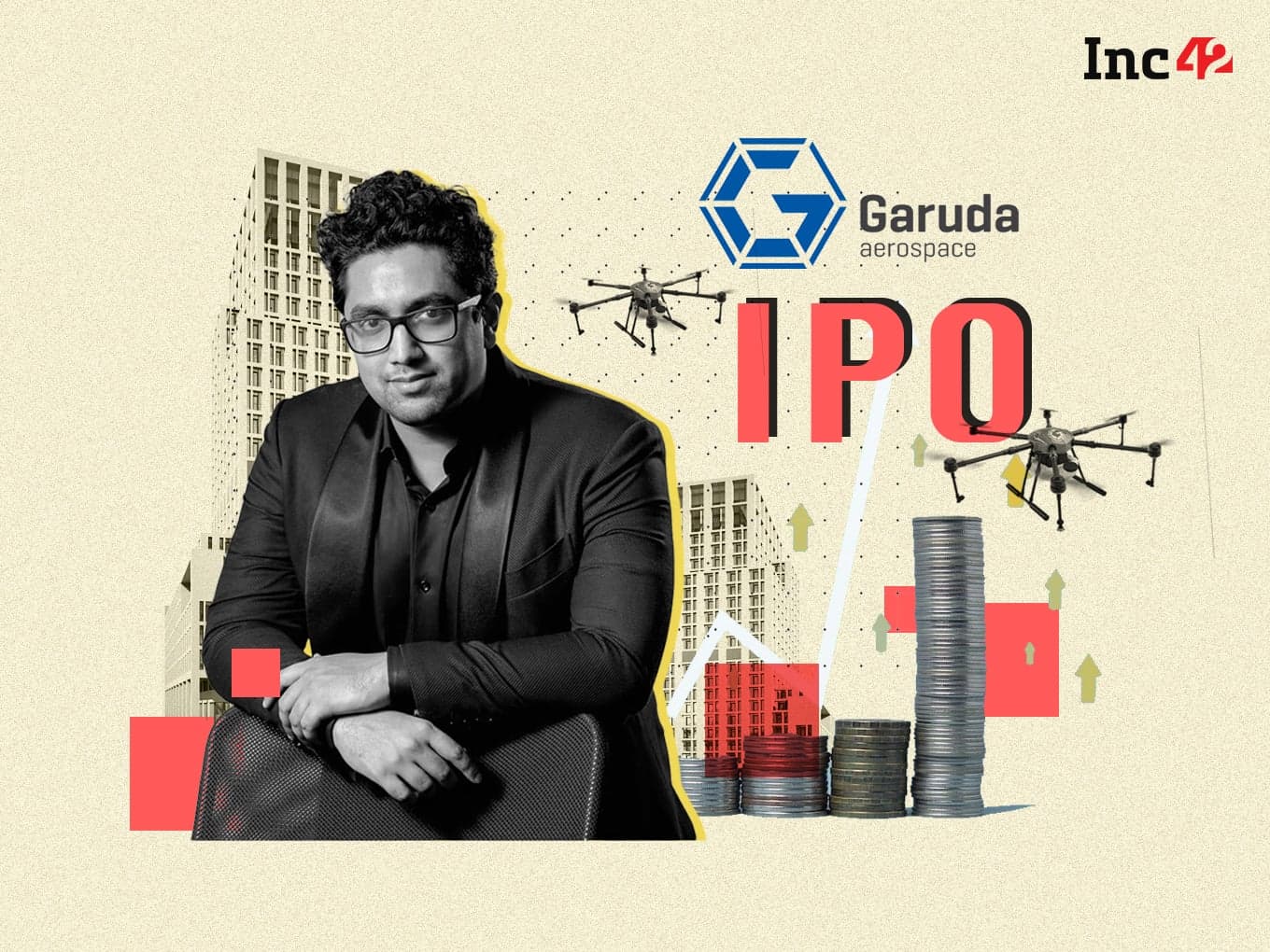 Dronetech Startup Garuda Aerospace Pre-Files Draft Papers For ₹750 Cr+ IPO