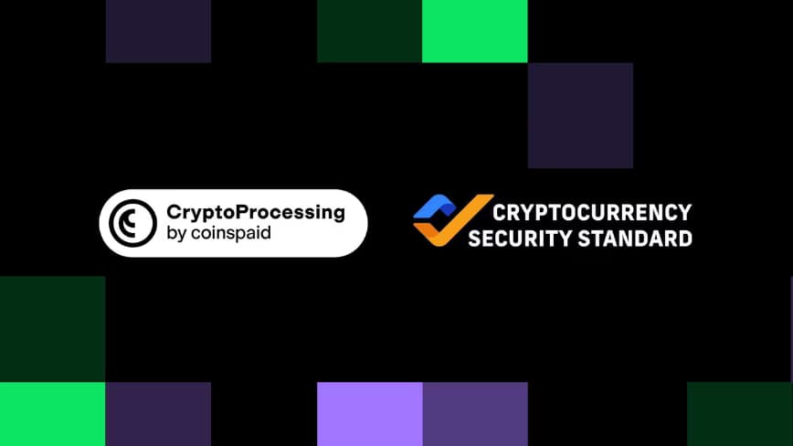 CryptoProcessing by Coinspaid achieves the highest CCSS security certification level