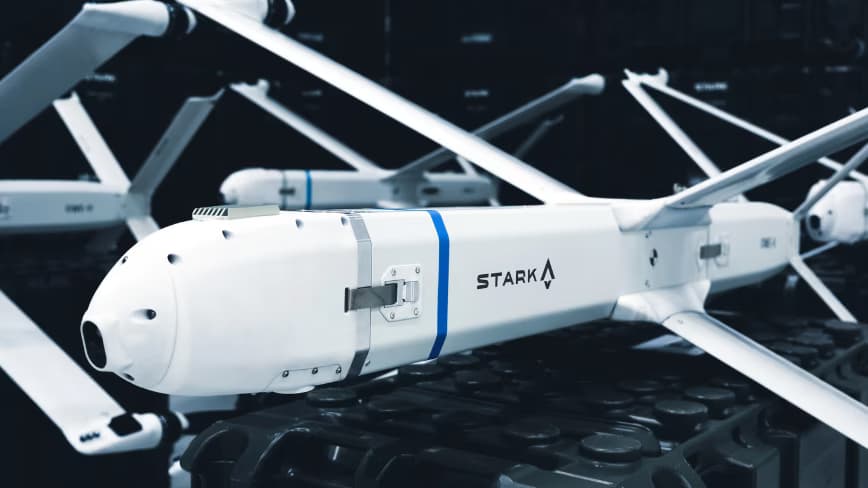 Berlin’s Stark is raising €300M at a €2.5B valuation. The kamikaze drone maker was founded 18 months ago.
