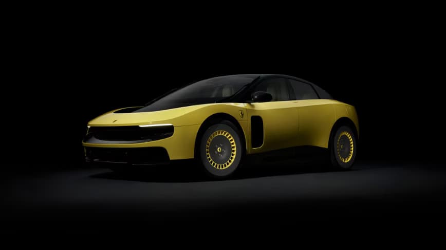Ferrari's leadership debates the Luce's identity and logo significance.