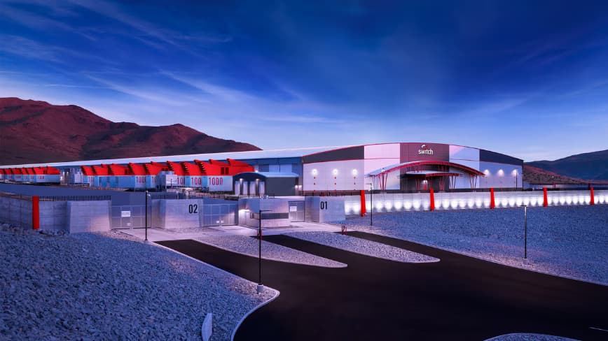 Data-centre developer Switch in talks to raise at $50bn-plus valuation