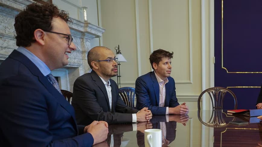 Tech Titans Altman, Amodei, and Hassabis Unite for G7 Discussions