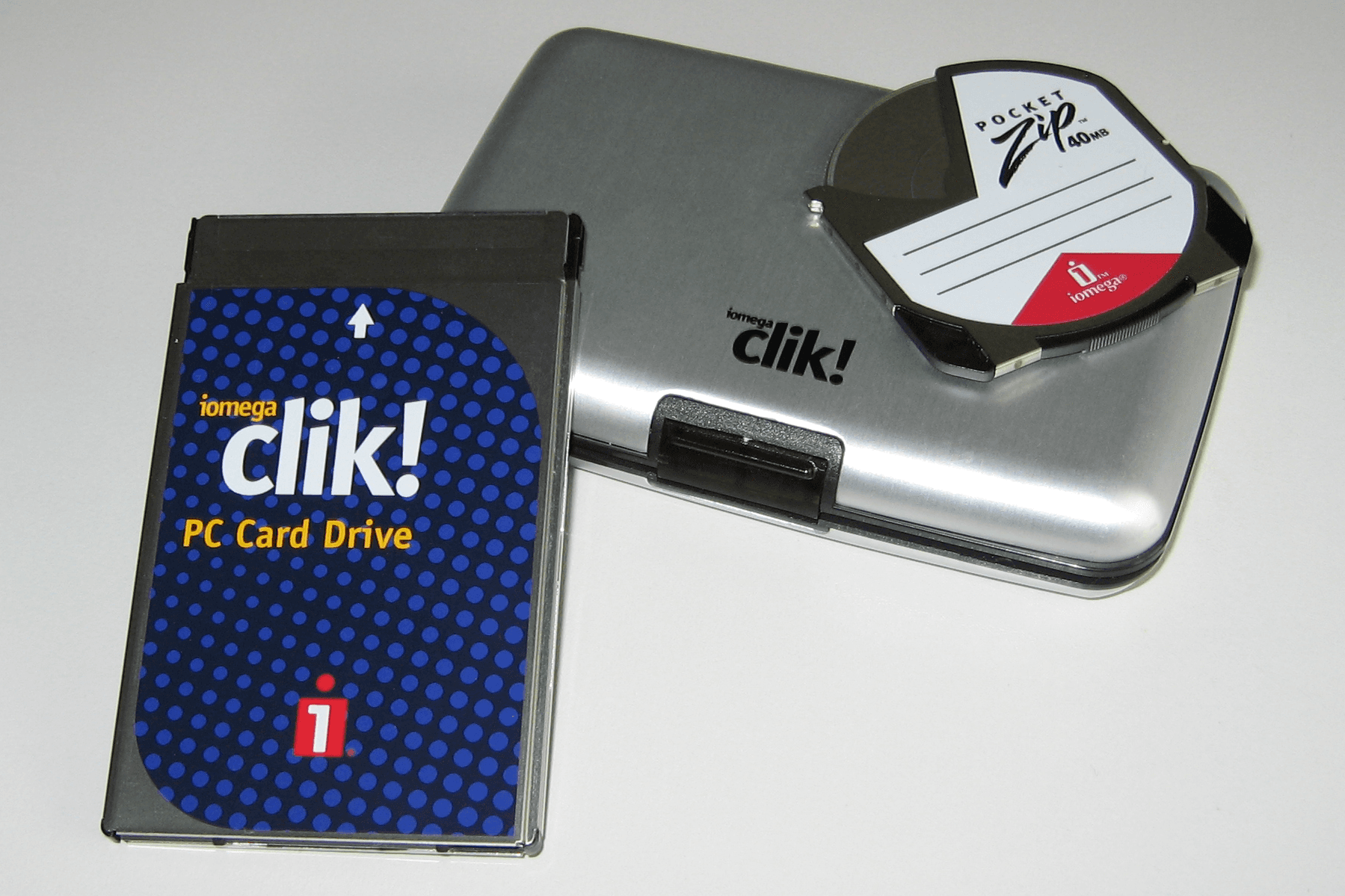 Iomega's Clik! drive had terrible timing and an even worse name