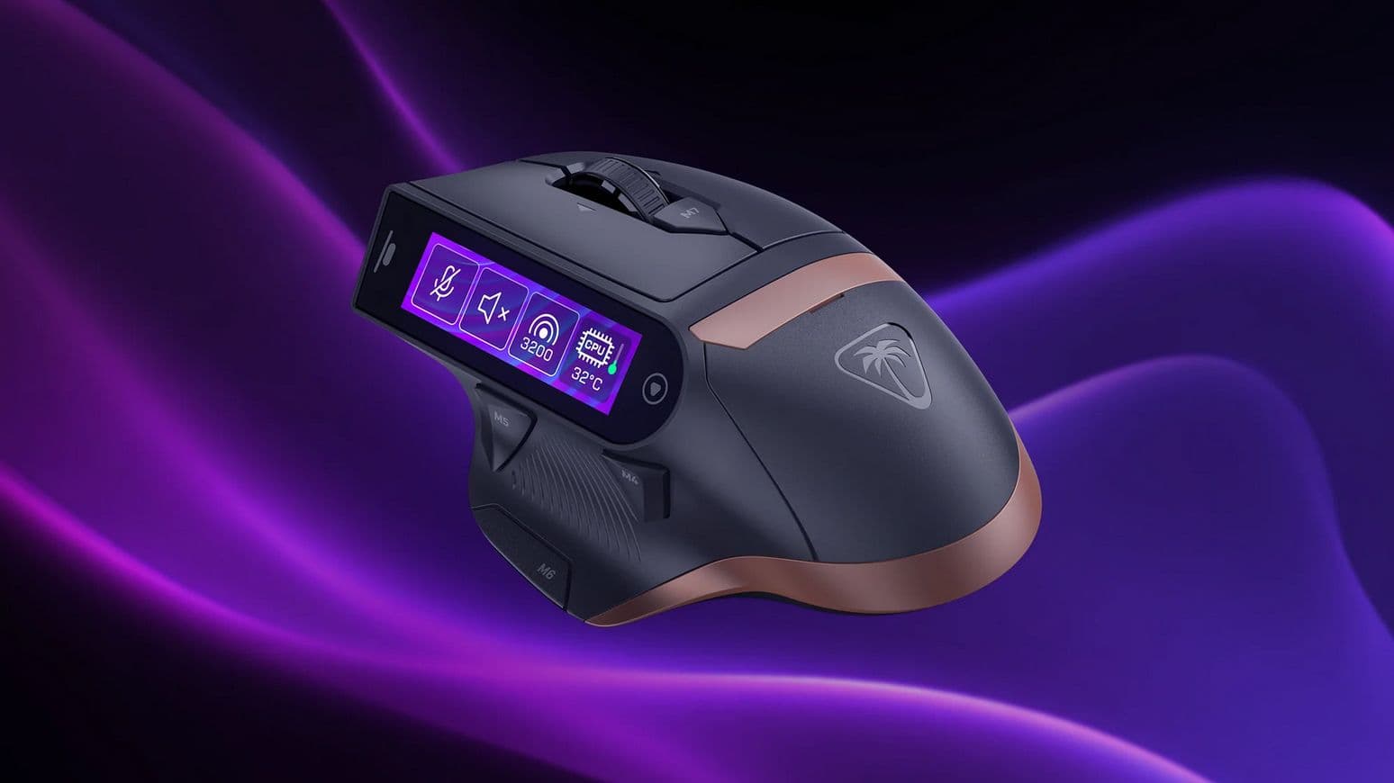 This mouse has a 2.25-inch touchscreen, and I can’t decide if it’s genius or pointless