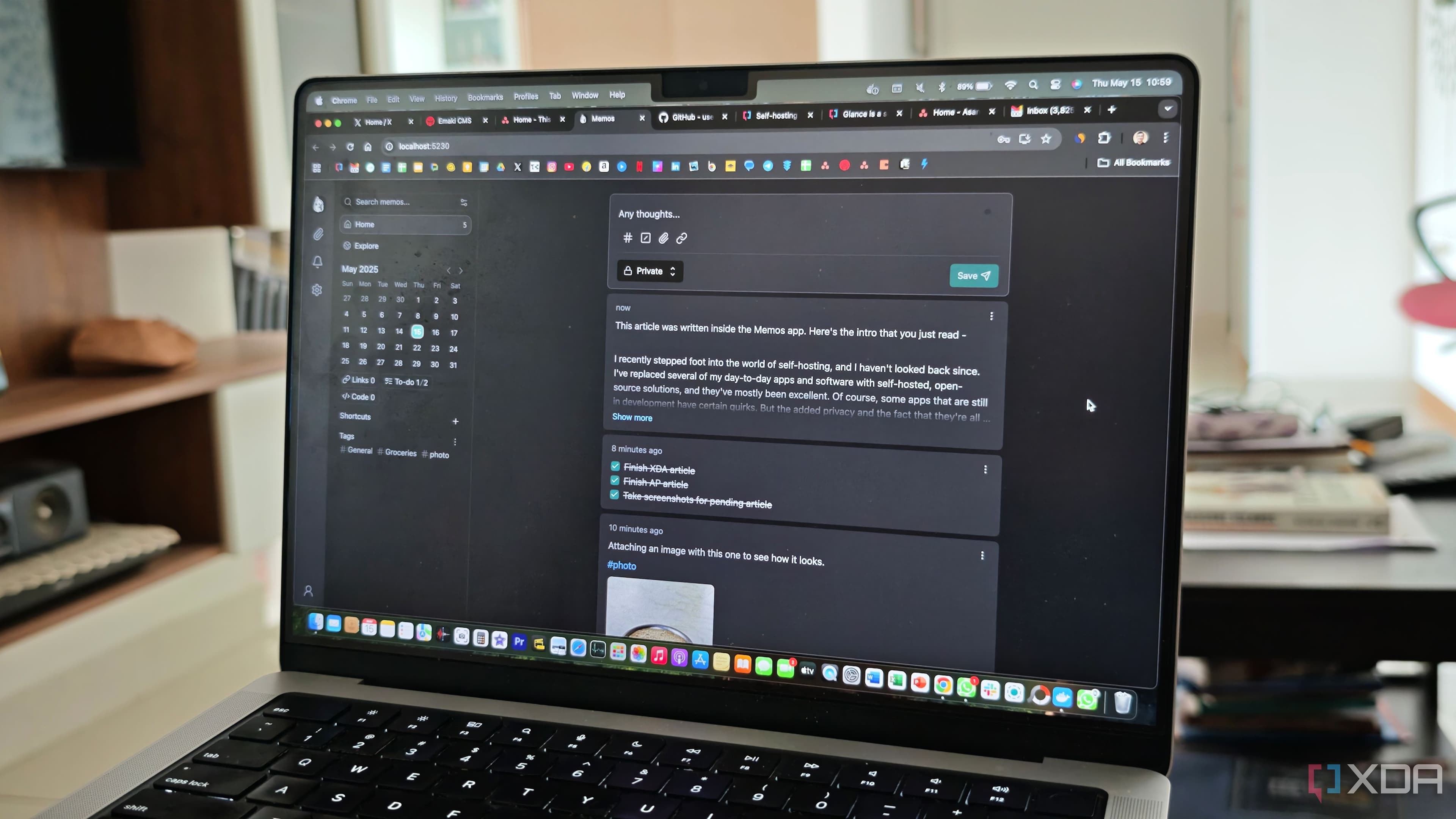 Memos is the dumbest note app I've ever self-hosted, and that's exactly why I use it daily