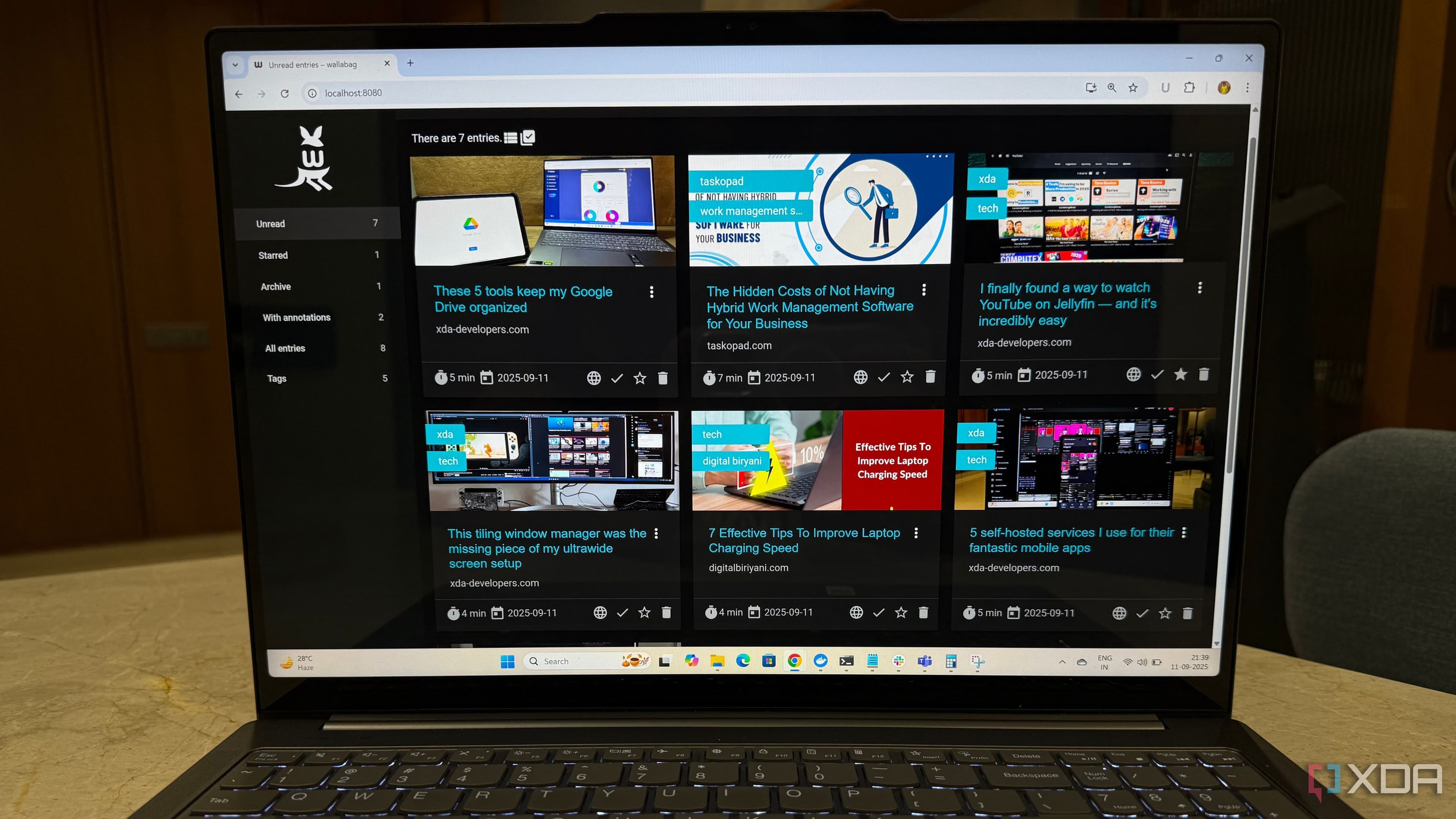I tried 3 self-hosted read-it-later apps for a month — only one actually got me to read what I saved