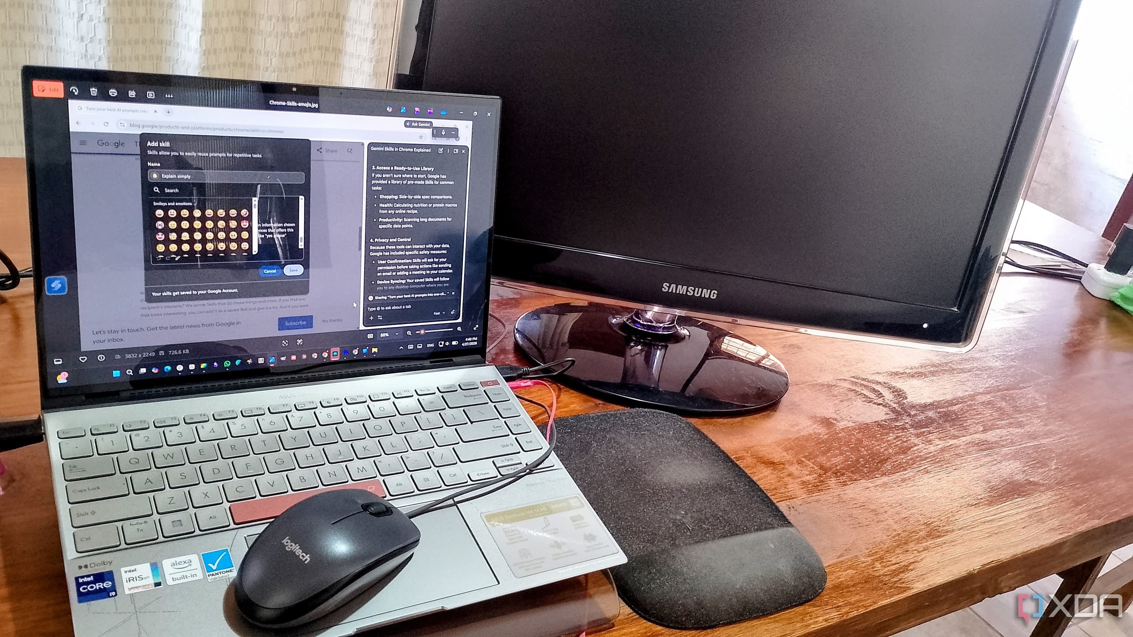 Gemini can now save your Chrome workflows as reusable skills, and it's the first AI browser feature I absolutely love