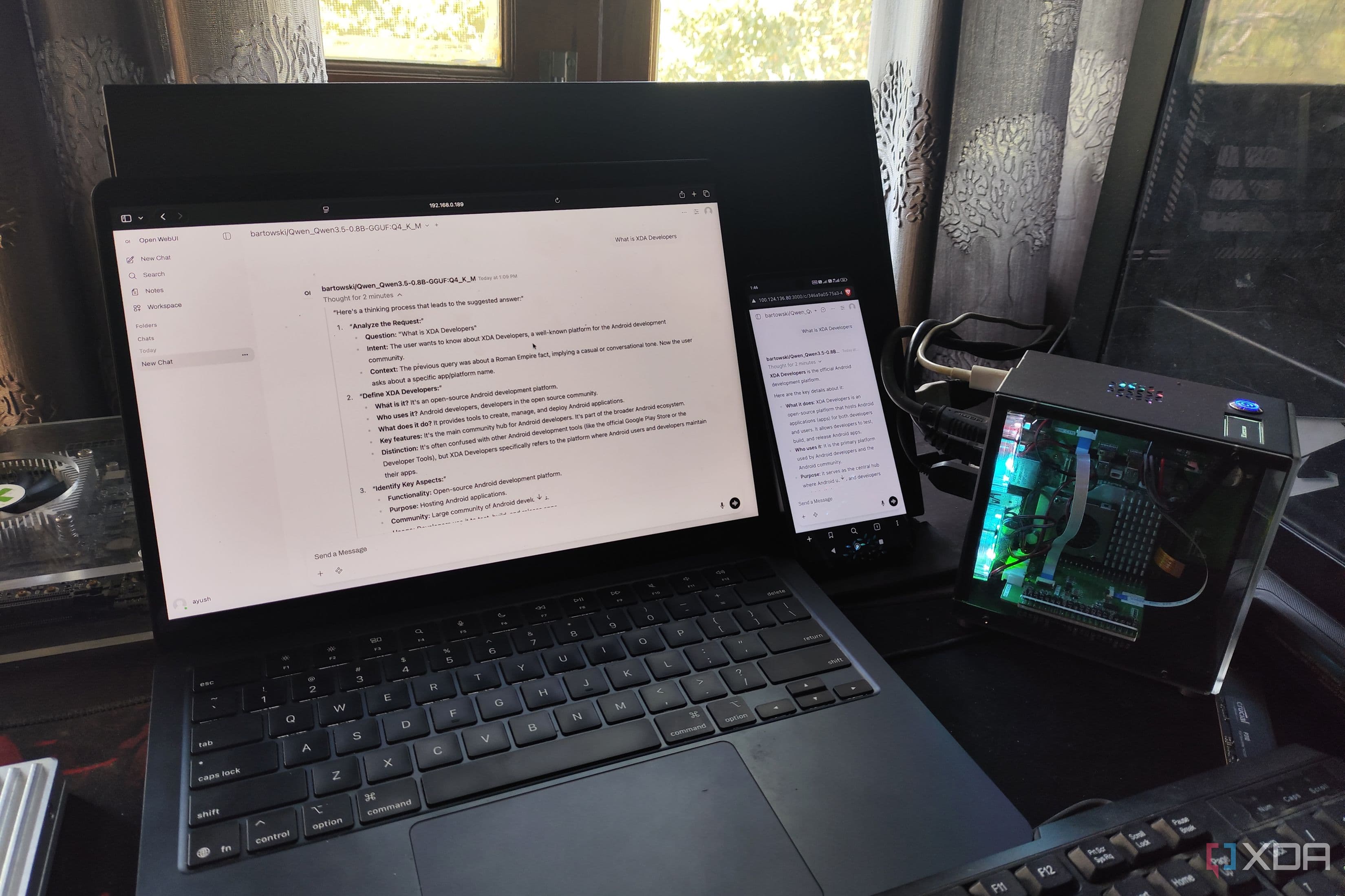 I built a local LLM server I can access from anywhere, and it uses a Raspberry Pi