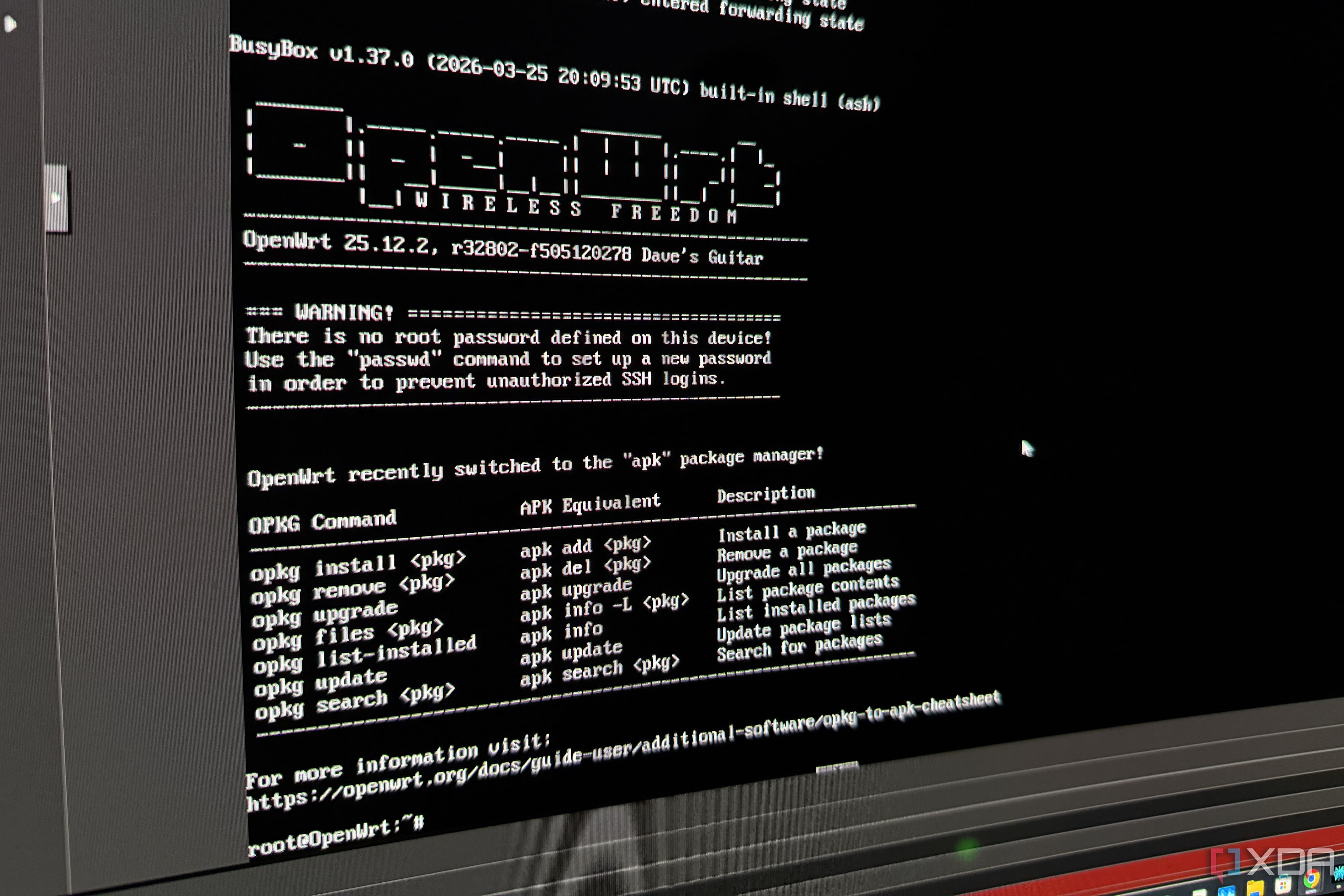 I revived my old router with OpenWrt after the package manager rewrite, and it took ten minutes