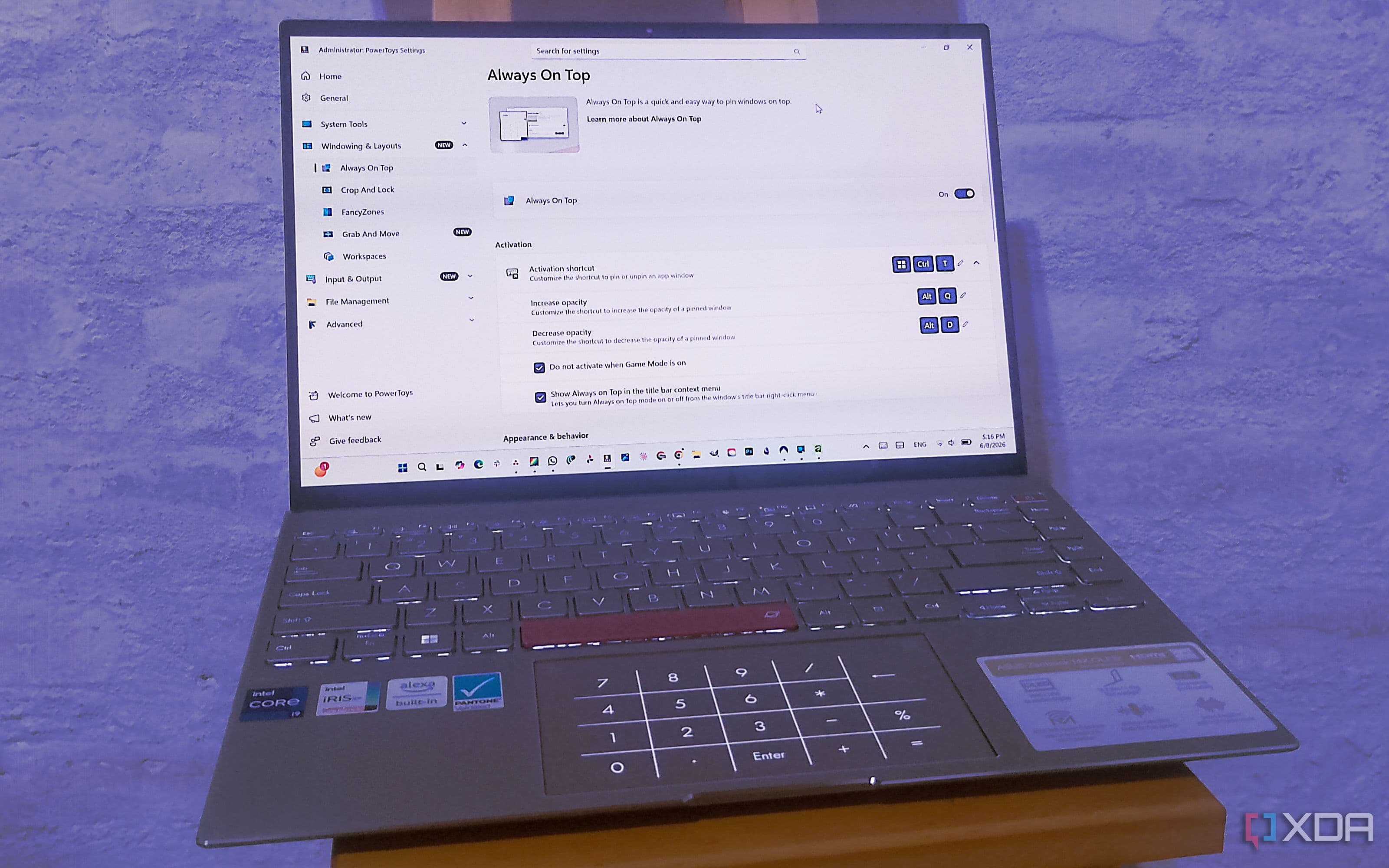 Windows PowerToys' Always On Top feature now supports multi-app pinning