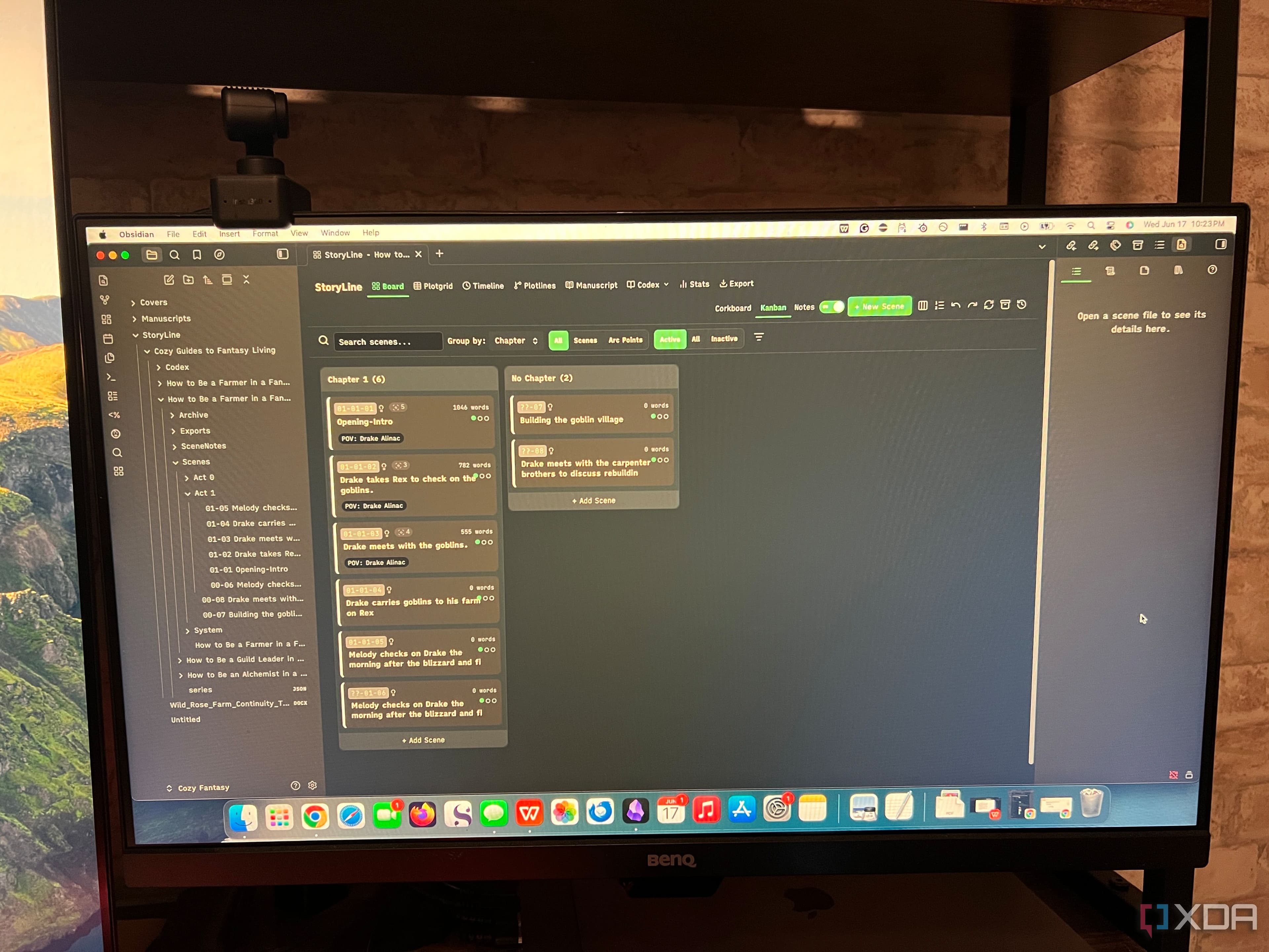 The StoryLine plugin turned Obsidian into my favorite writing tool — here's why