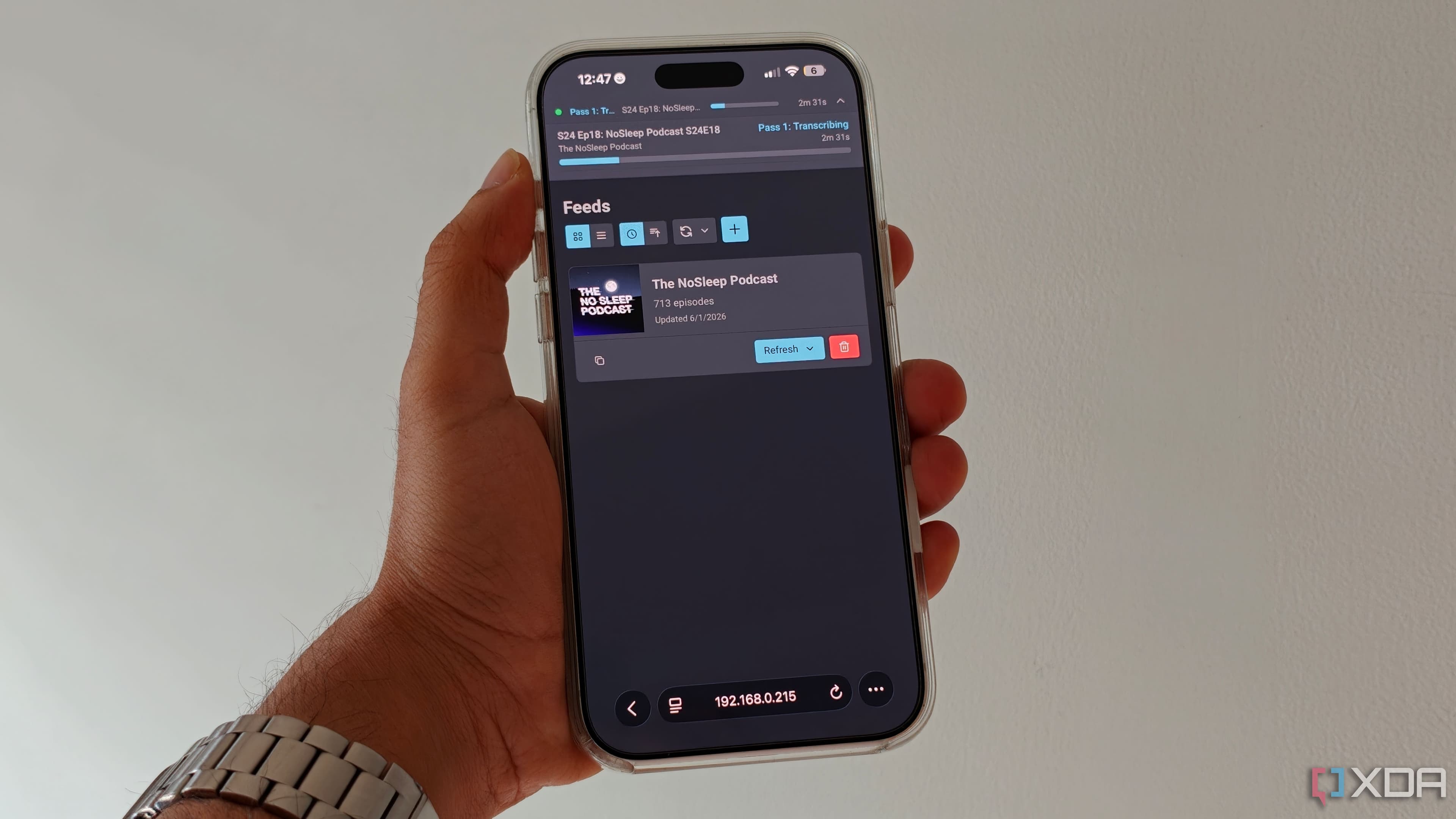 Created a podcast server that removes ads and learns from each episode